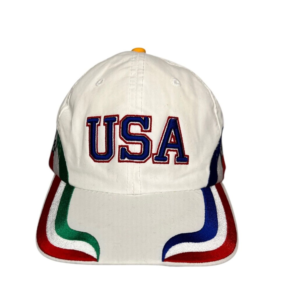 Team USA/Italy Olympic Team Road to Tokyo 5 Panel Racer Camper Style Hat